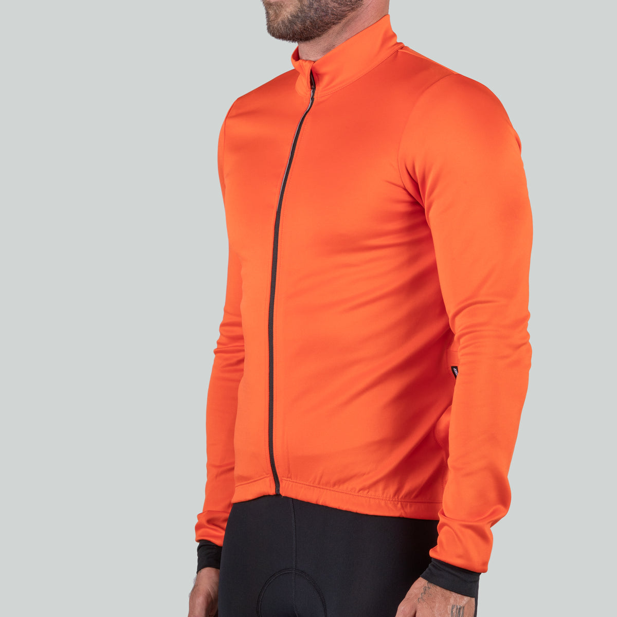 Prestige Thermal Jersey Black: Men's Cycling Clothing