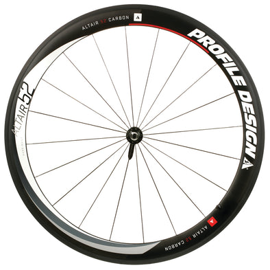 Altair 52 Full Carbon Clincher Front